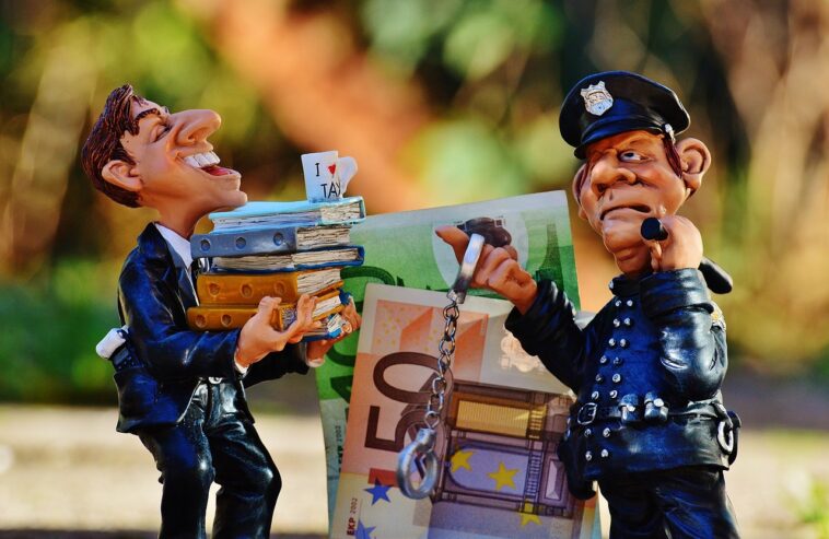 taxes, tax evasion, police